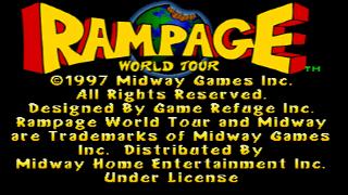 Screenshot Thumbnail / Media File 1 for Rampage World Tour [U]